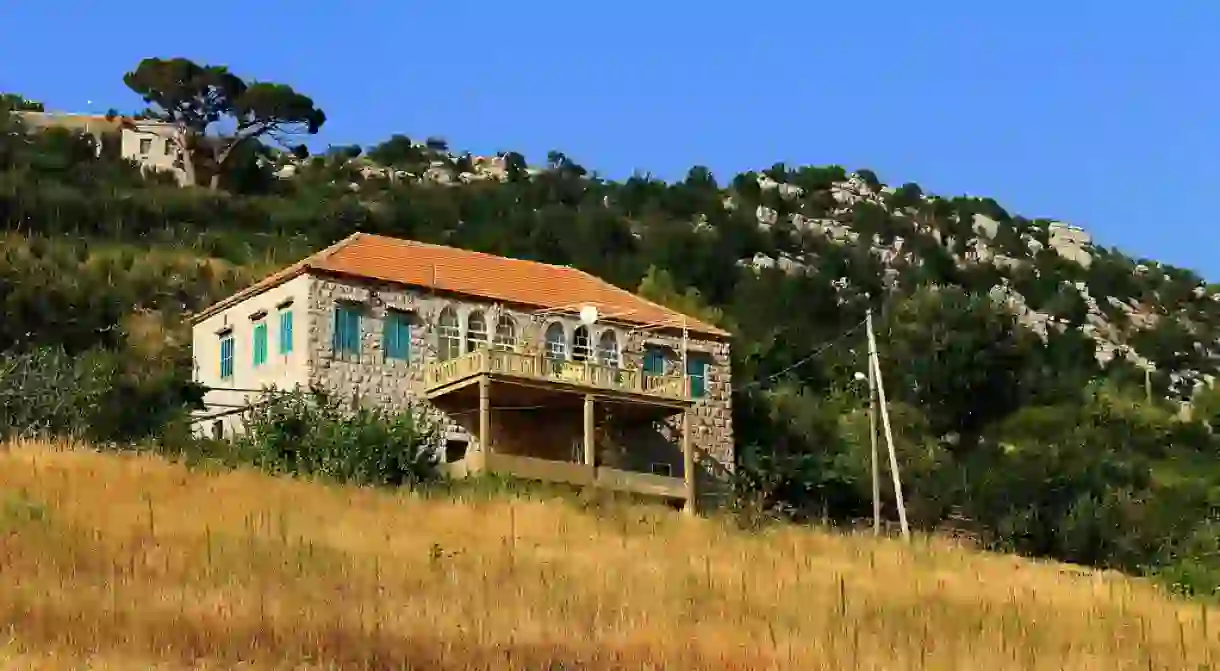 House in Lebanese countryside