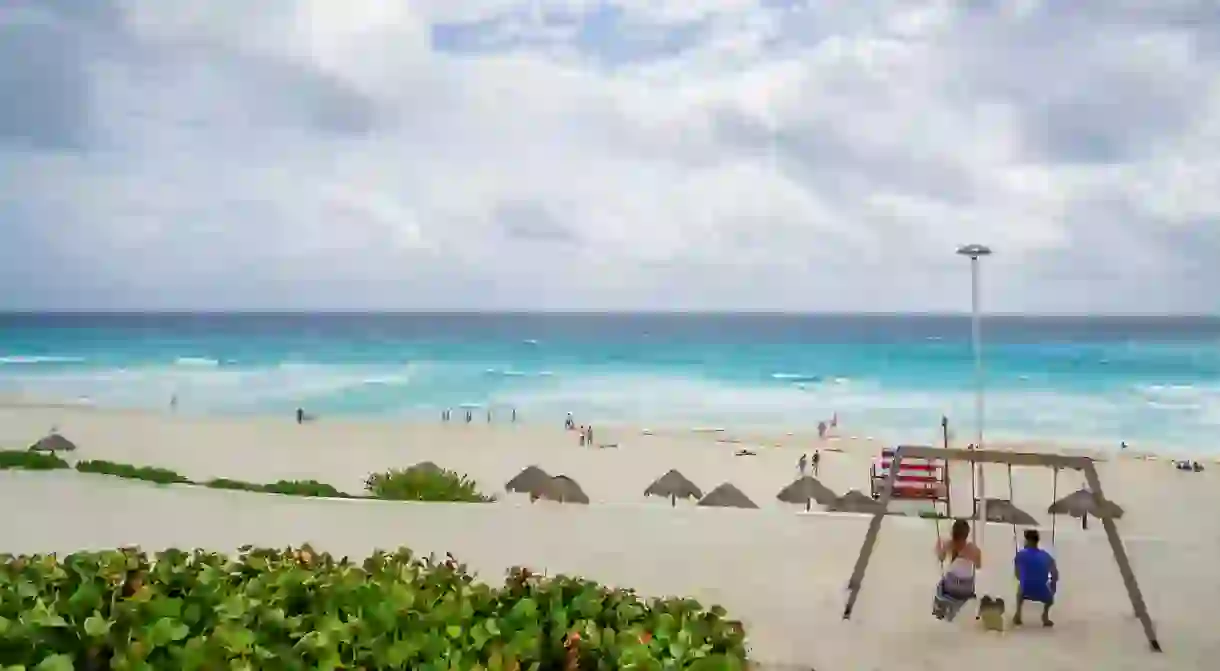 Hit the beach in Cancún