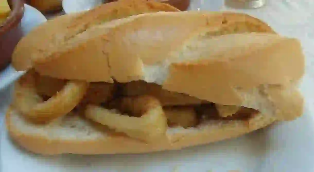 Bocadillo de calamares