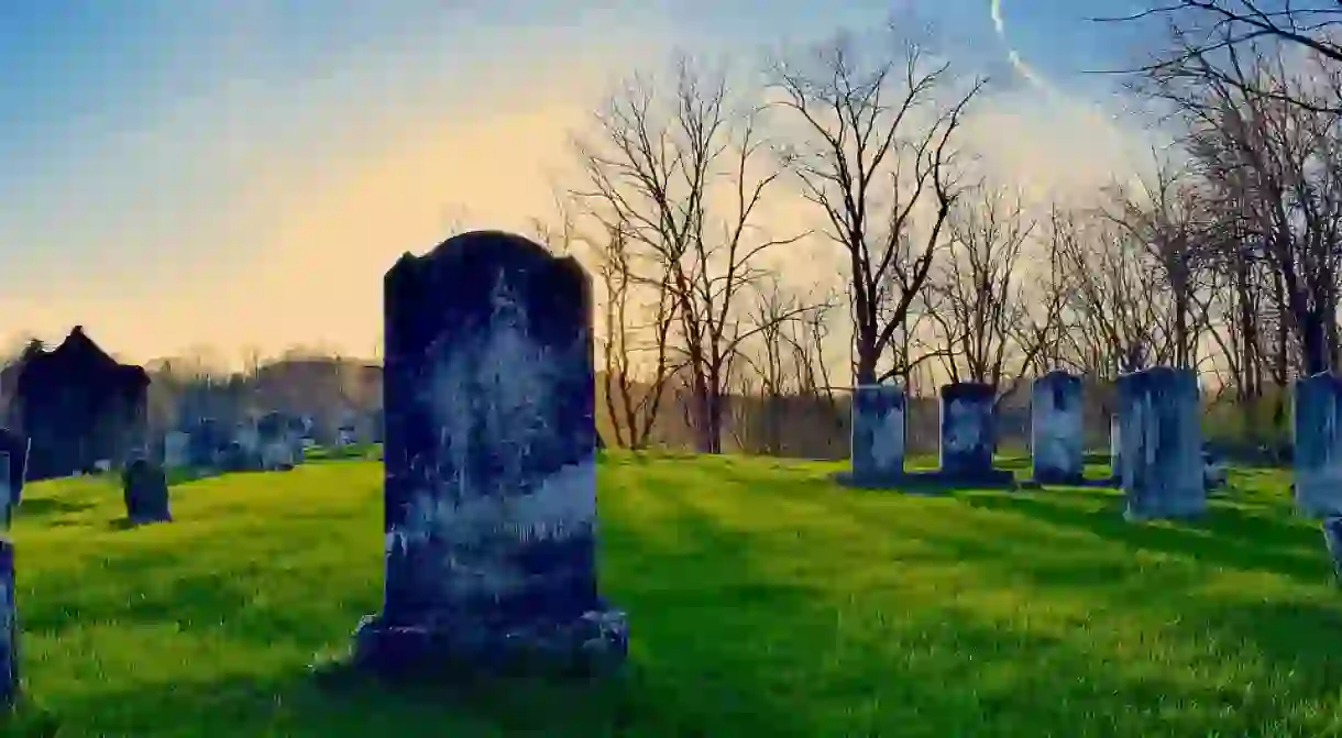 Cemetery Sunset