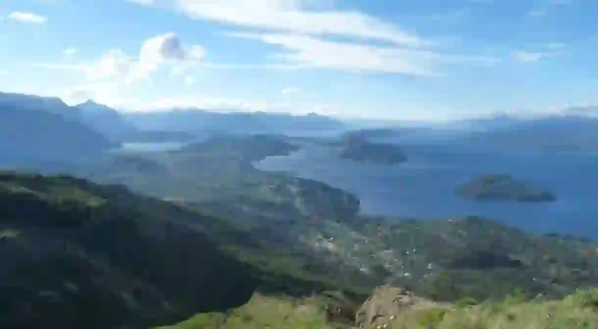 View from the top of Cerro Otto