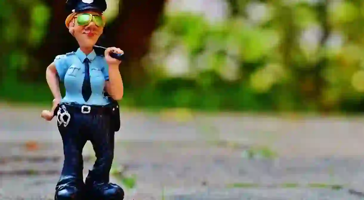 Fig Police Policewoman Funny