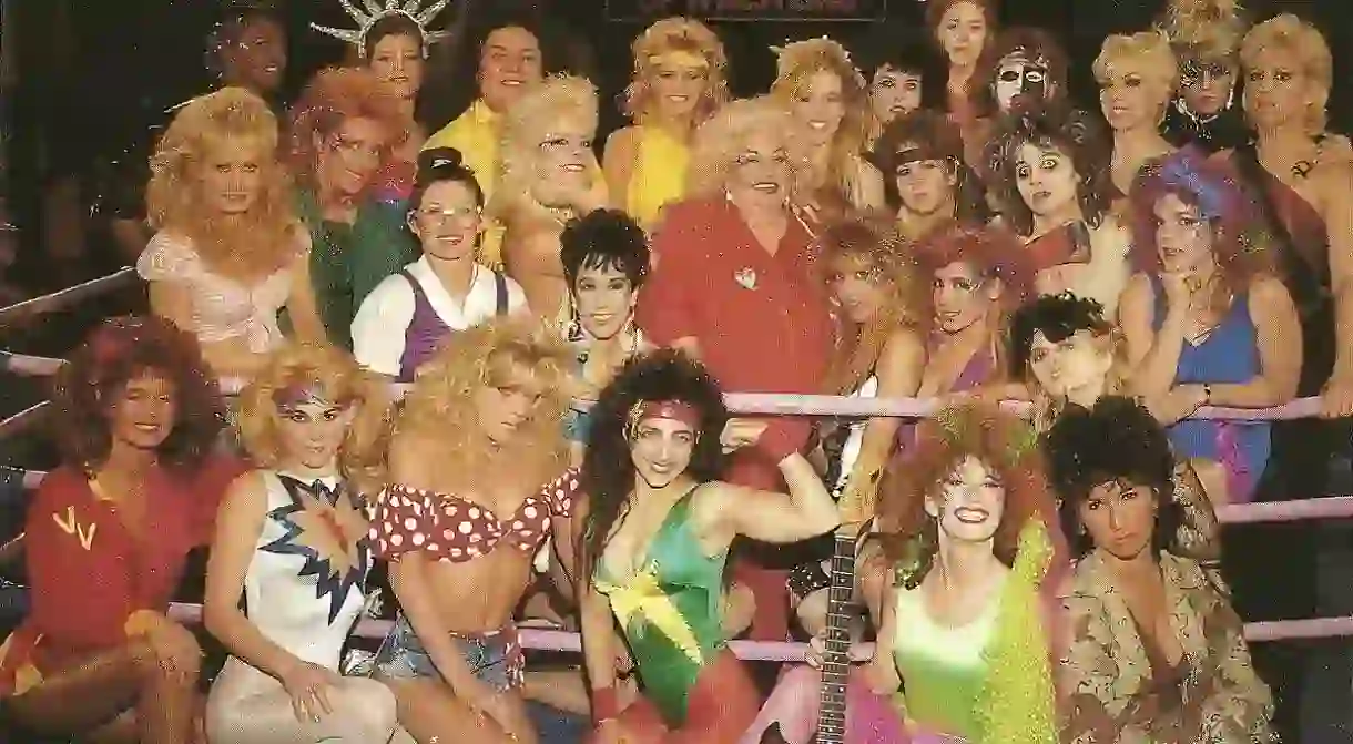 GLOW was an all-female wrestling production in the late 1980s and early 90s