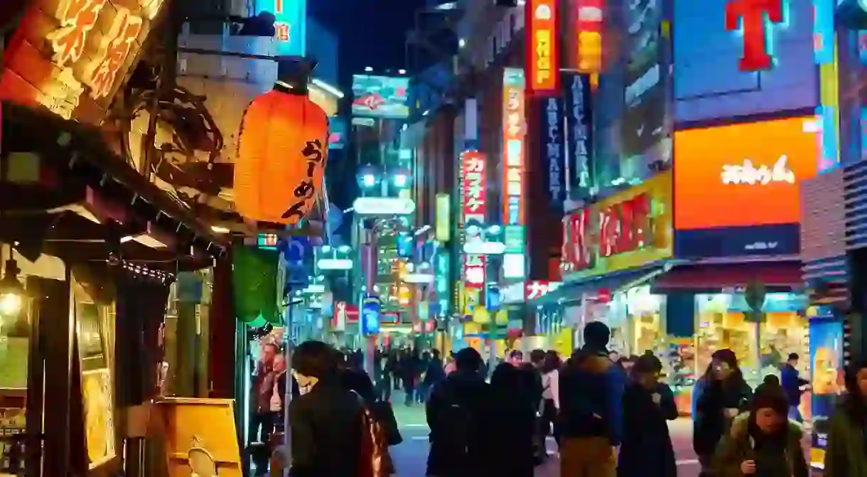 Streets around Shibuya Station