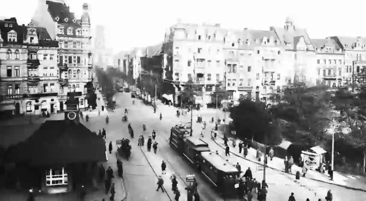 Ebertplatz, Cologne in 1910, via Wikimedia Commons