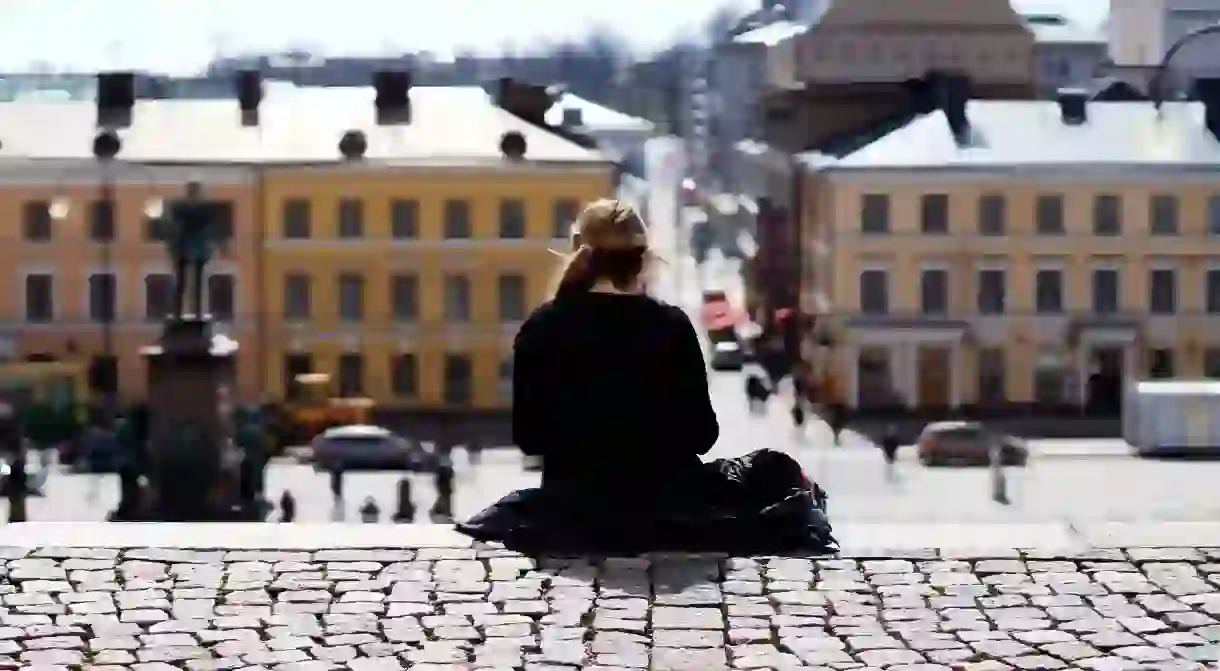 The steps of Helsinkis Senate Square / Public domain / Pixabay