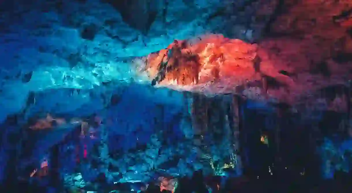 Reed Flute Cave, Ludi Road, Xiufeng District, Guilin, Guangxi, China