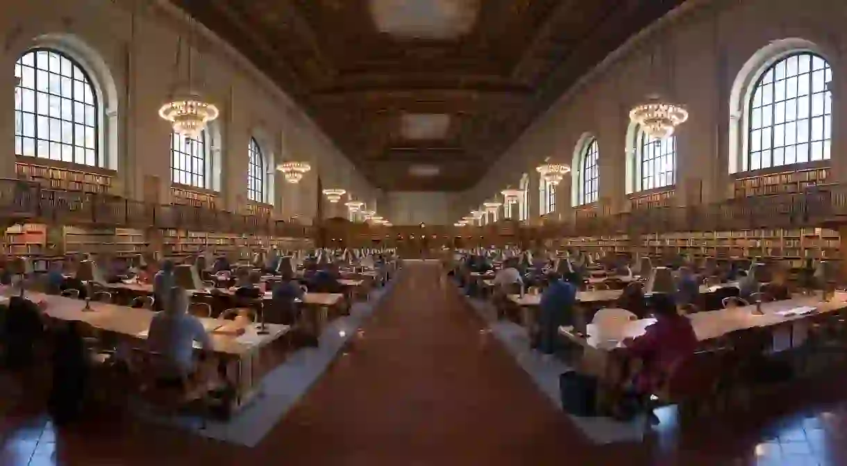 NYC Public Library Research Room