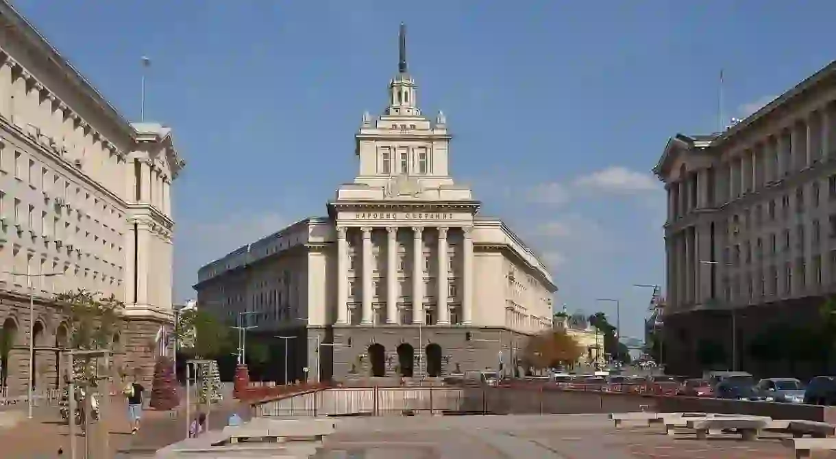 The ex-building of the Party, Sofia