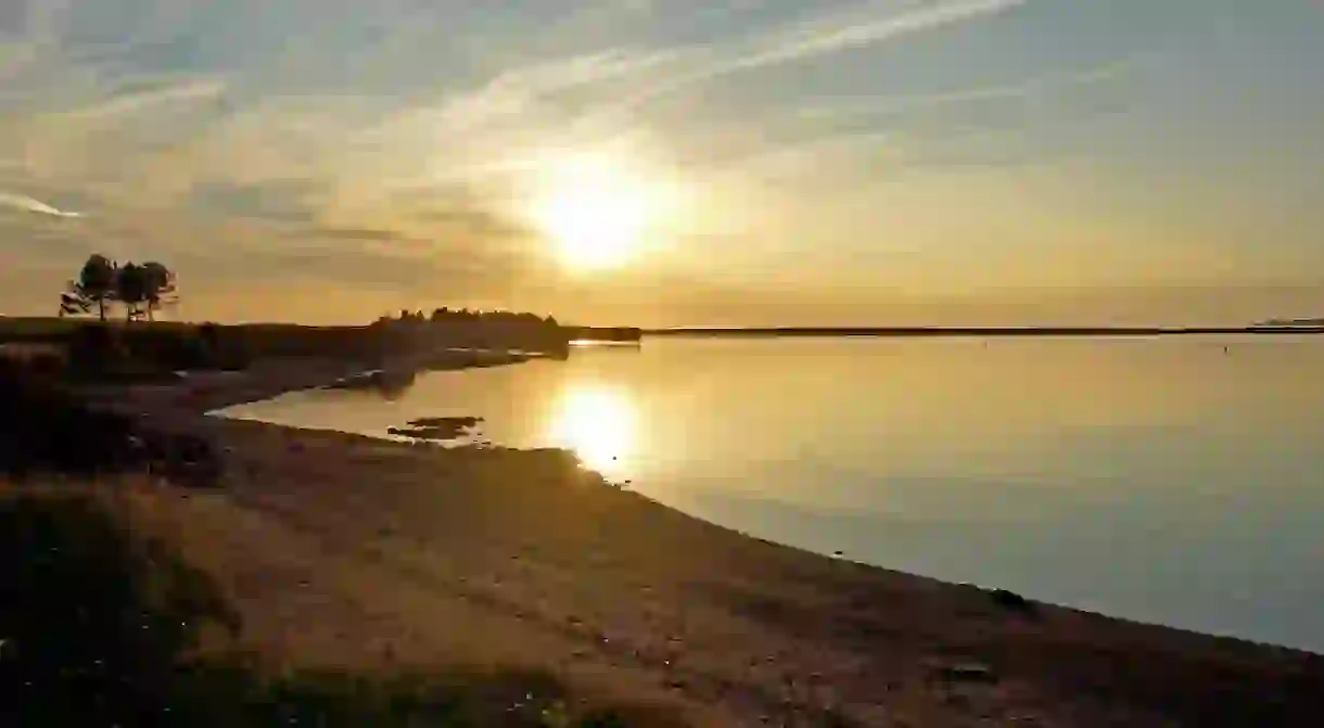 Sunset across Prince Edward Island