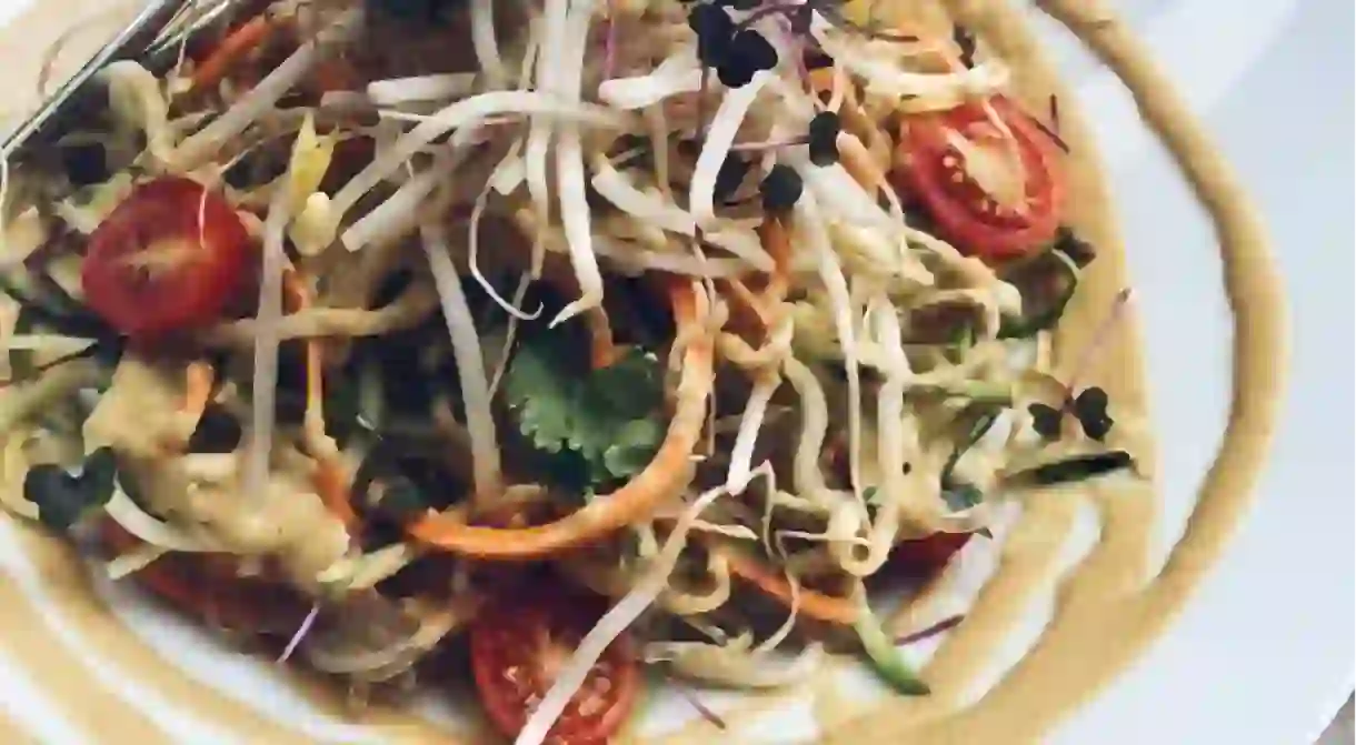 Raw Taiwanese Cold Noodle