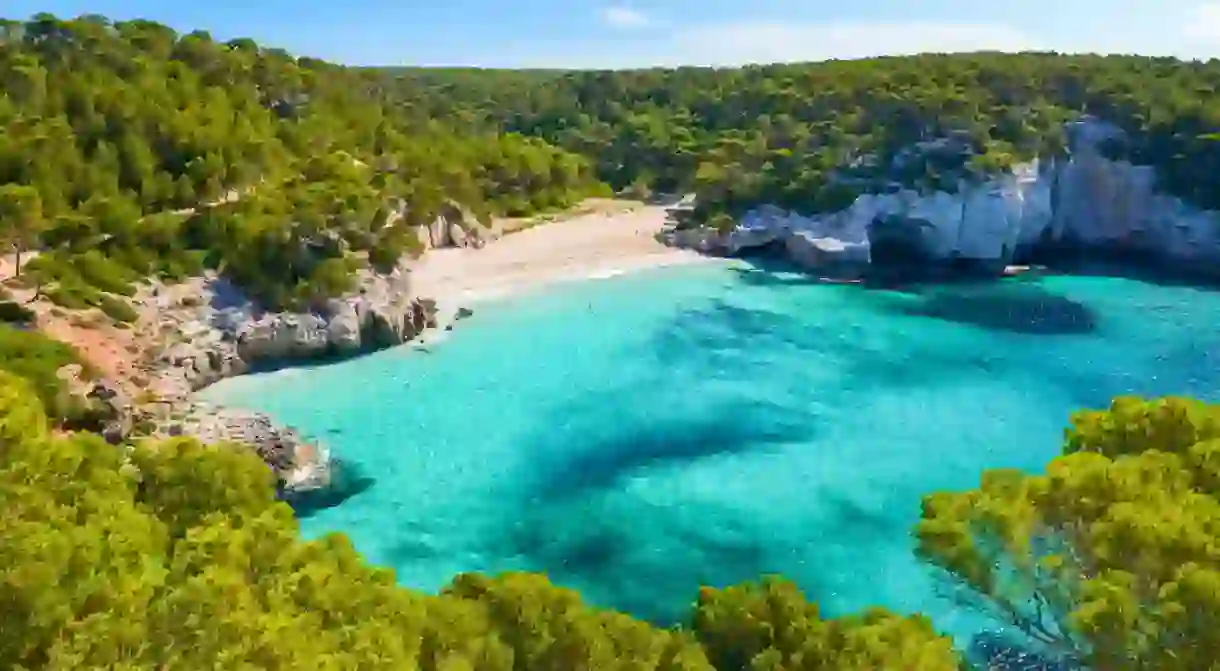 The island of Menorca