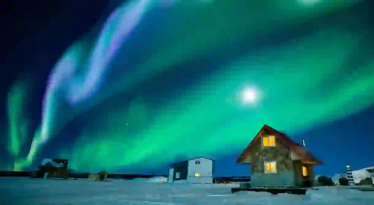 Northern Lights viewing in Yellowknife