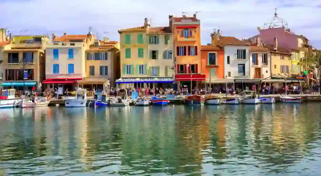 The fishing village of Cassis is simply stunning