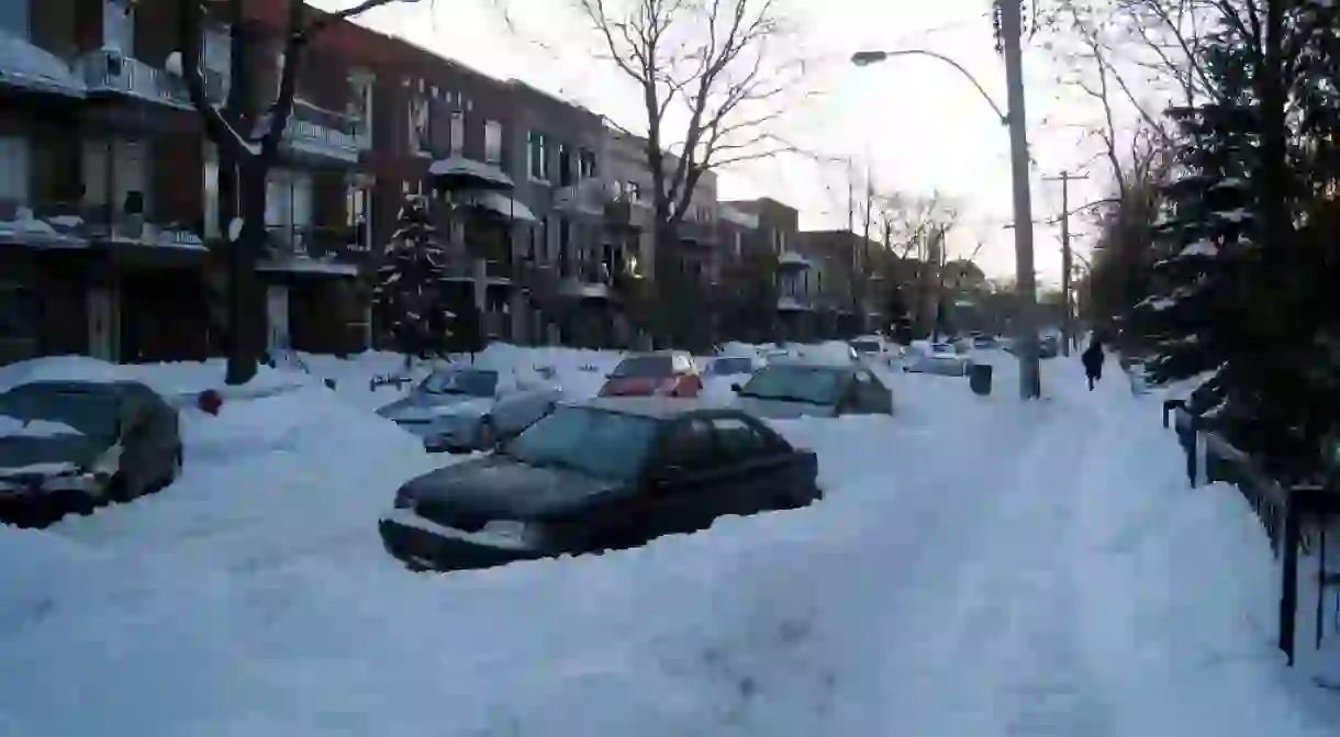 Snowy Montreal