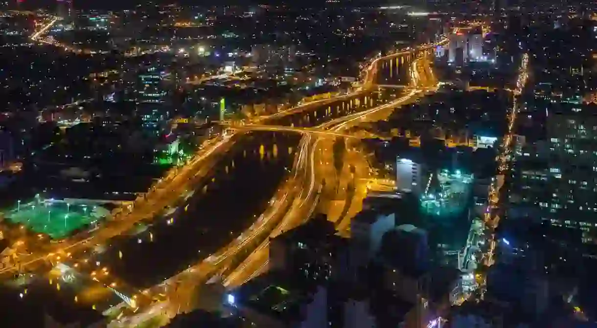View of Ho Chi Minh City from Bitexco Tower