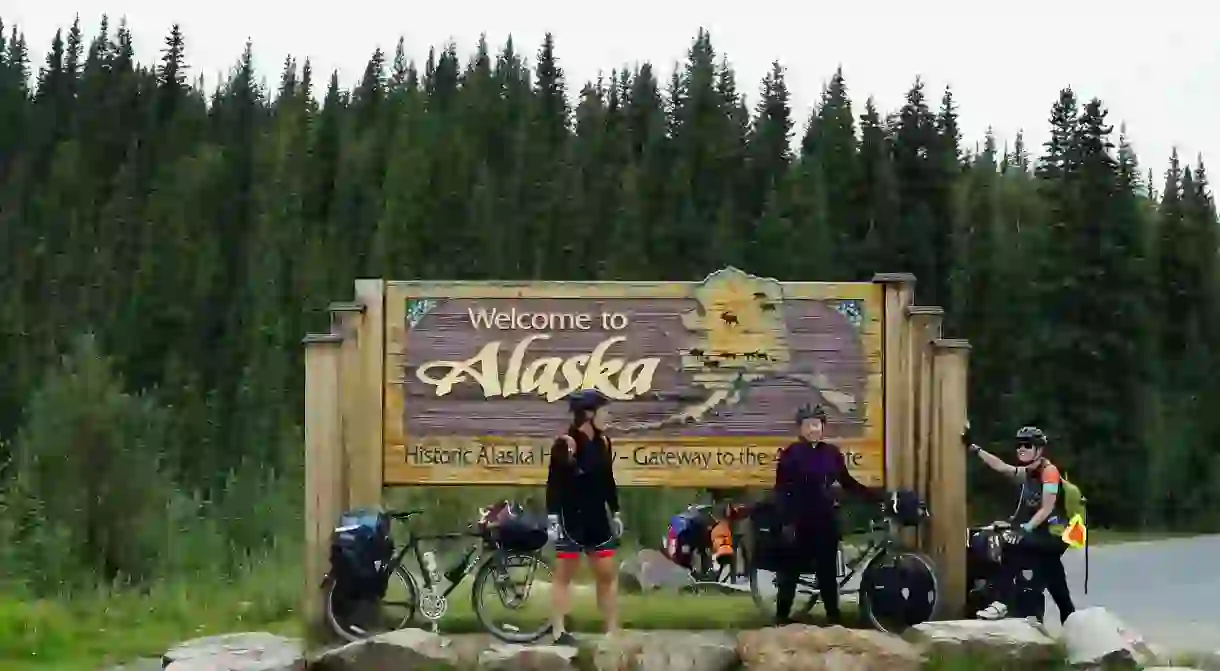 Patrick Rides On in Alaska