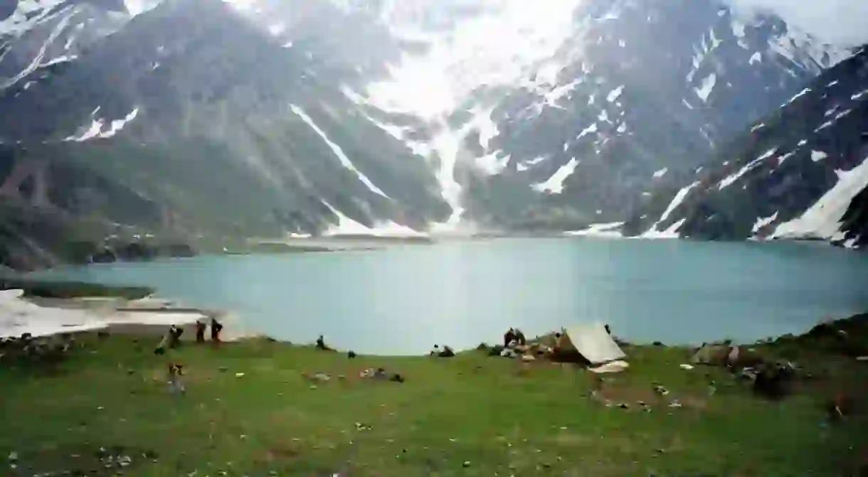 Camping in Amarnath