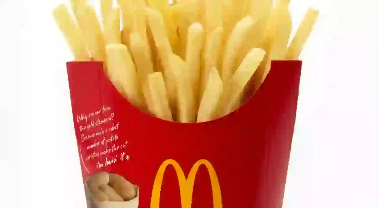 An order of normal fries