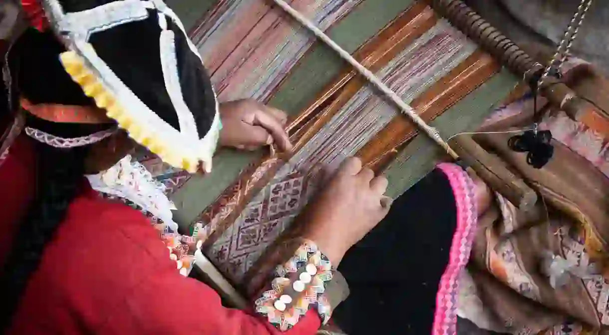 Indigenous weaver