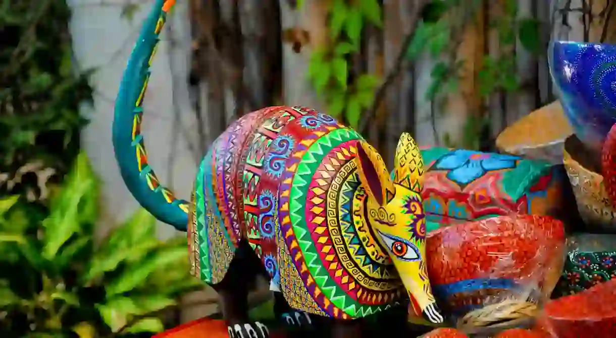 A gorgeous alebrije from Arrazola