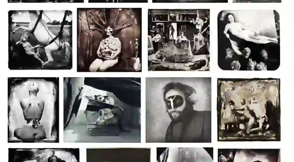 A compilation of photographs by Joel-Peter Witkin