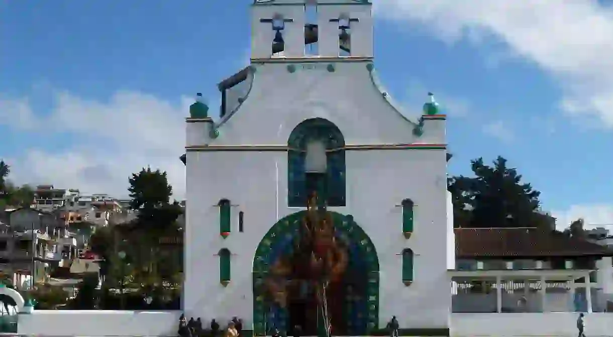 The church of San Juan Chamula