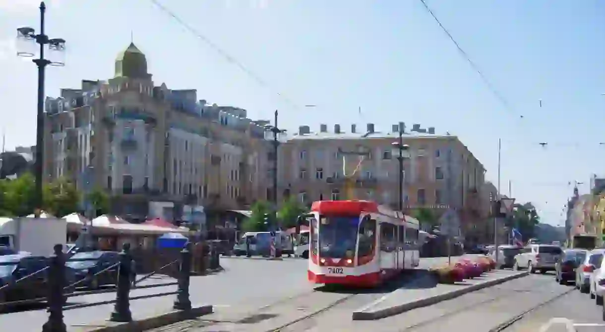 Saint-Petersburg tram 71-631 #7402