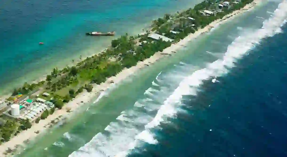 Funafuti atol on Tuvalu