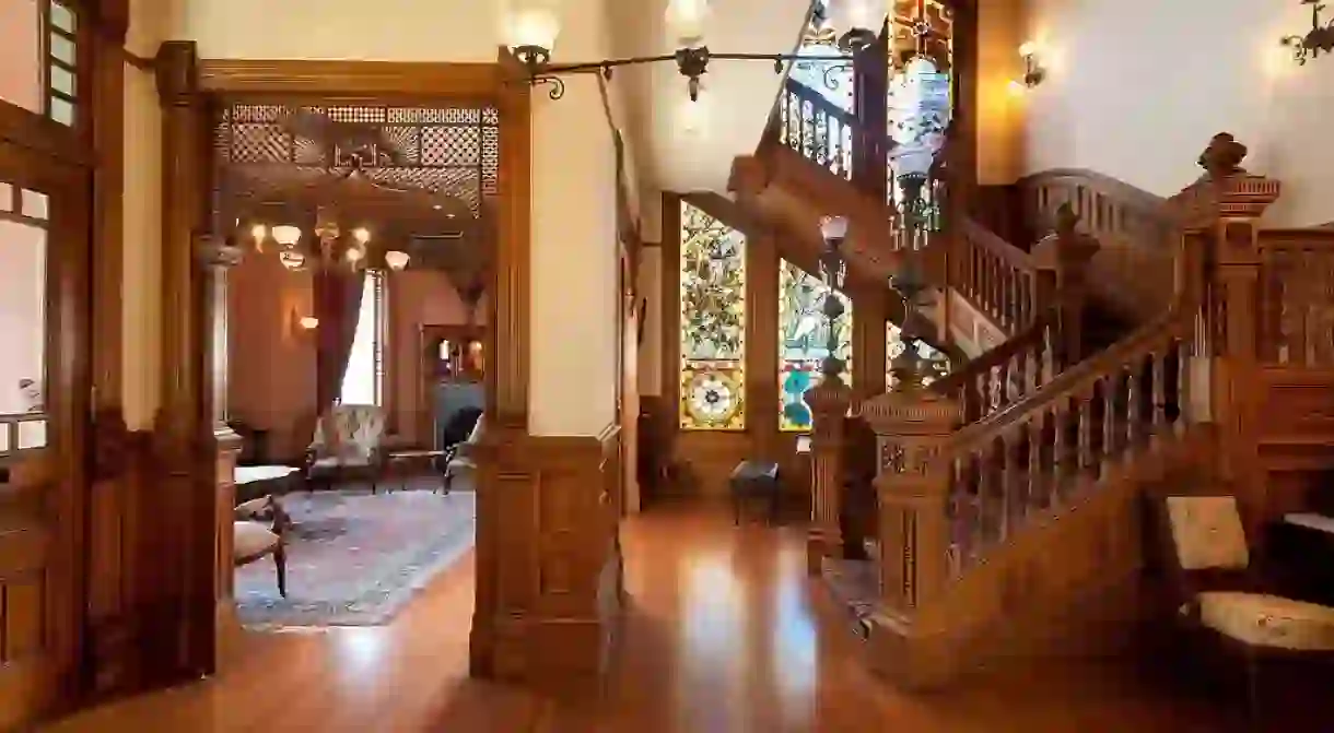 Inside the Britt Scripps House