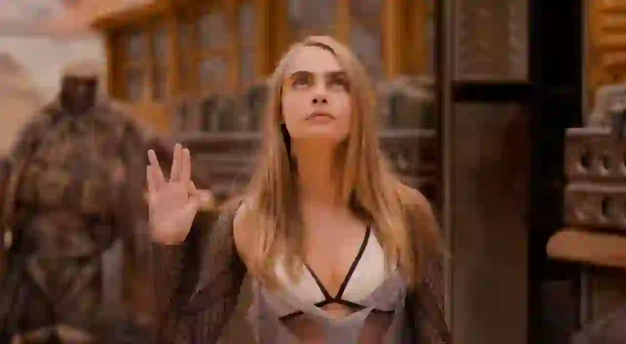 Cara Delevingne in Valerian and the City of a Thousand Planets