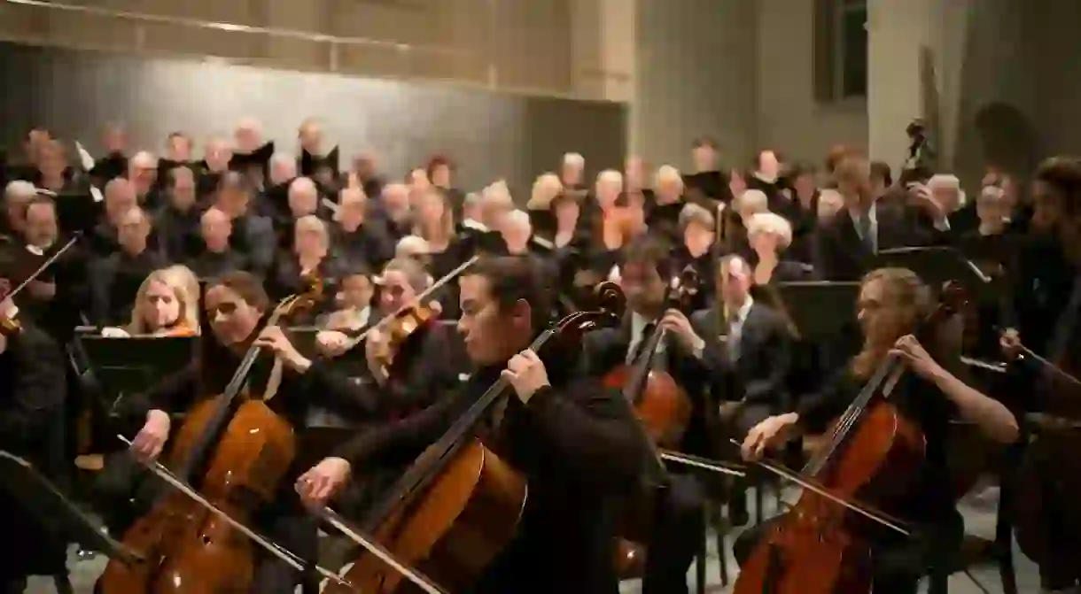 Classical music orchestra