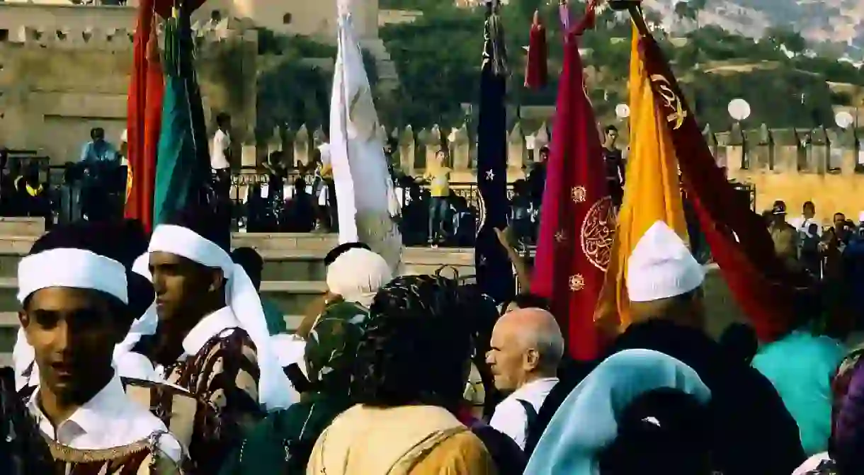 A folk festival in Morocco