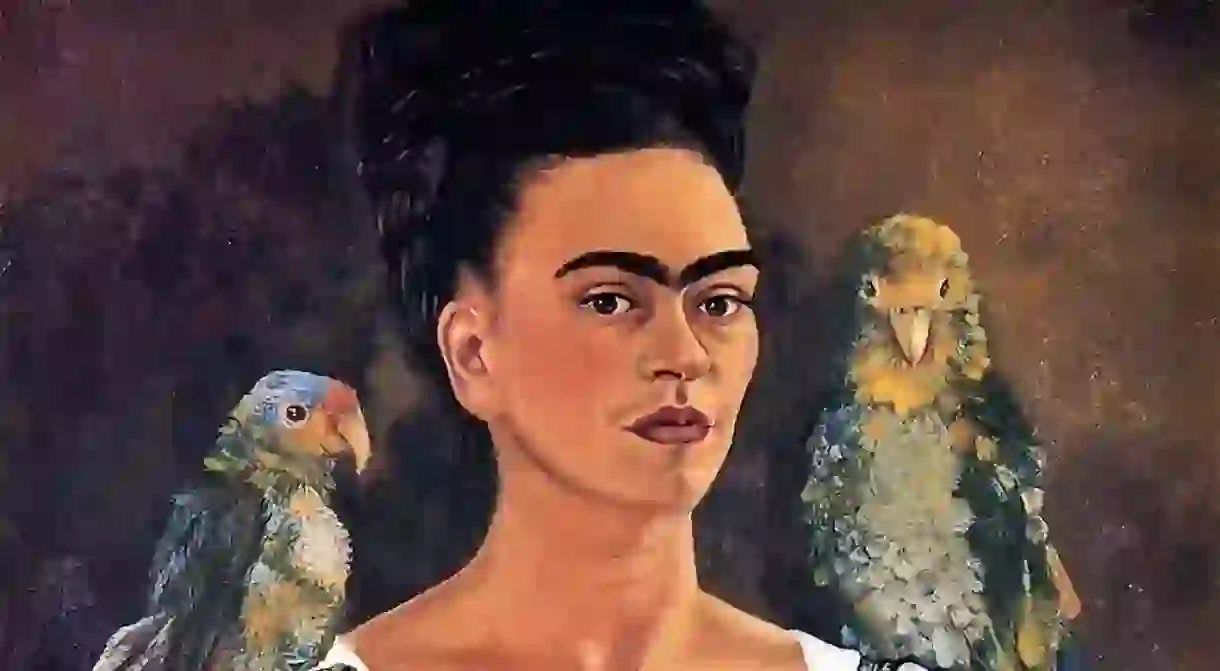 Frida Kahlo, Me and My Parrots/Yo y mis pericos, 1941