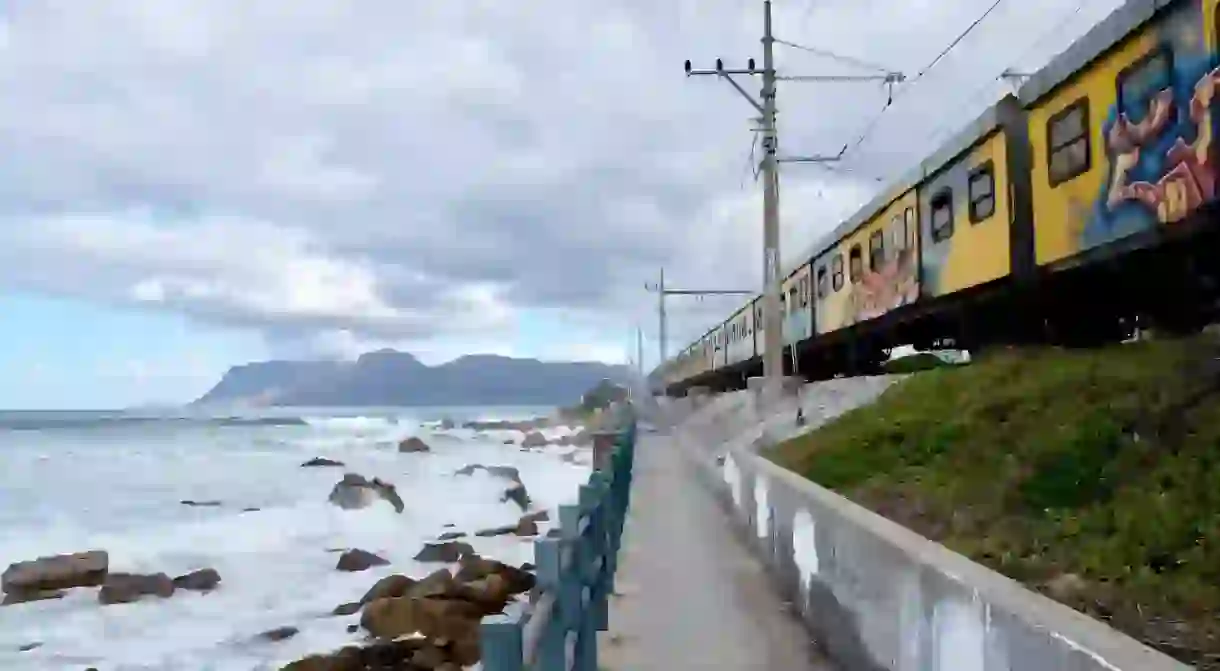 The Southern Line train to Simons Town