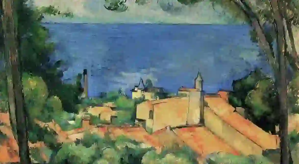 Cézannes painting of LEstaque just outside Marseille