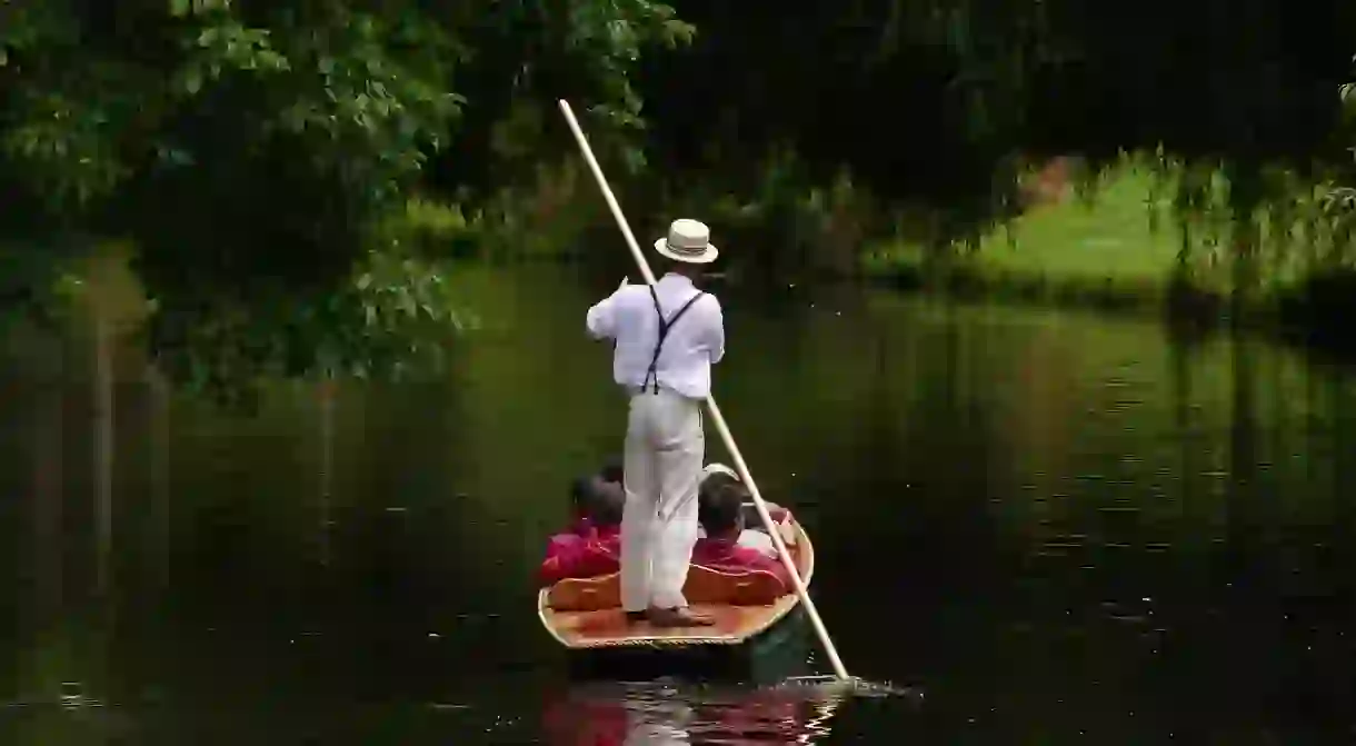 Punting on Christchurchs Avon River