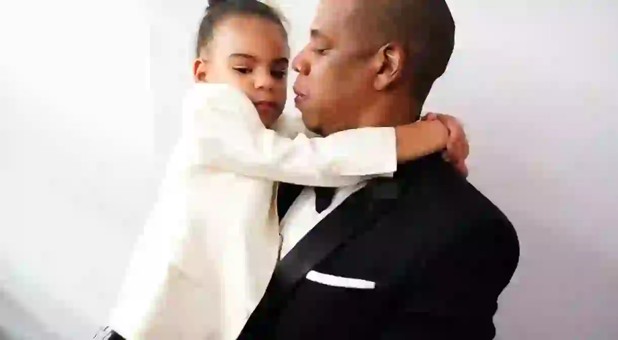 JAY-Z and daughter Blue Ivy