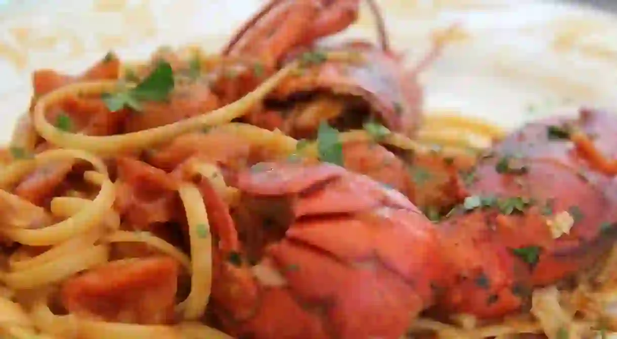 Seafood pasta