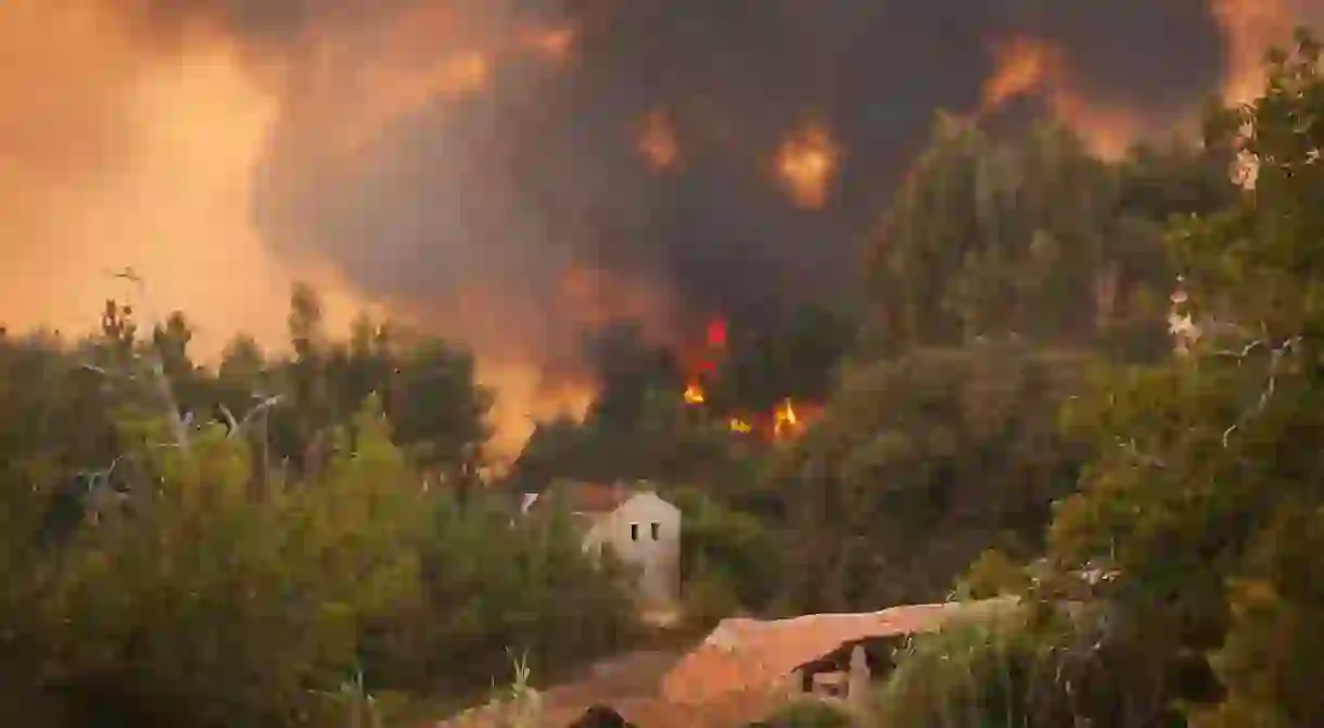 Fires in Portugal