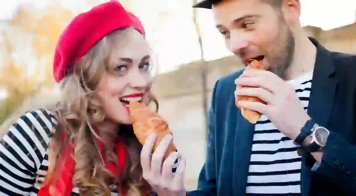 Cliché French couple