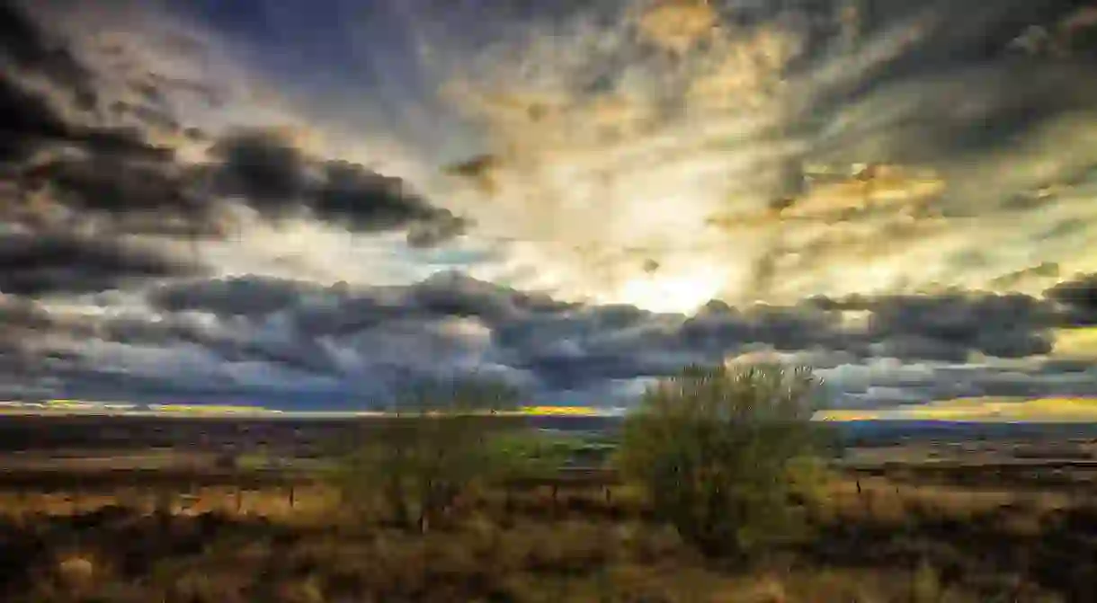 Sunset on the Yorkshire Moors