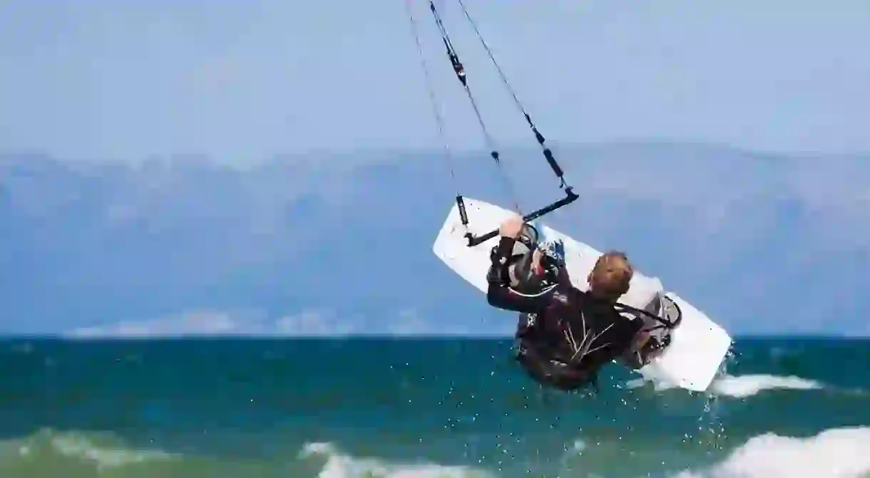 Kitesurfing