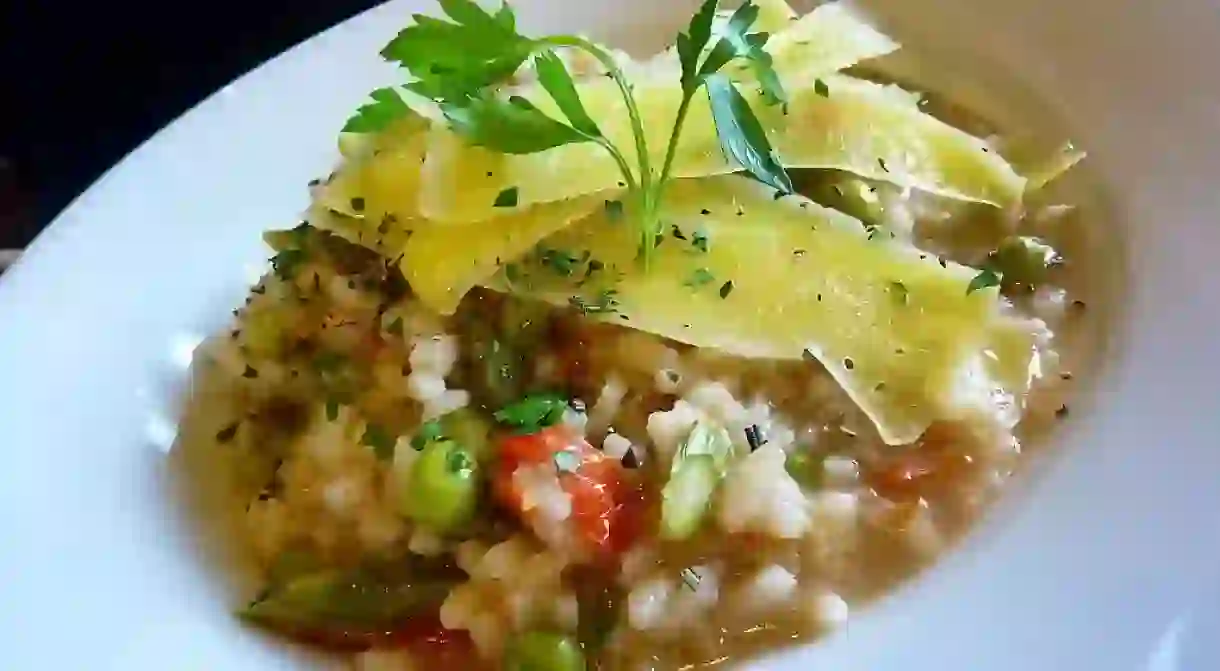 Vegetable risotto