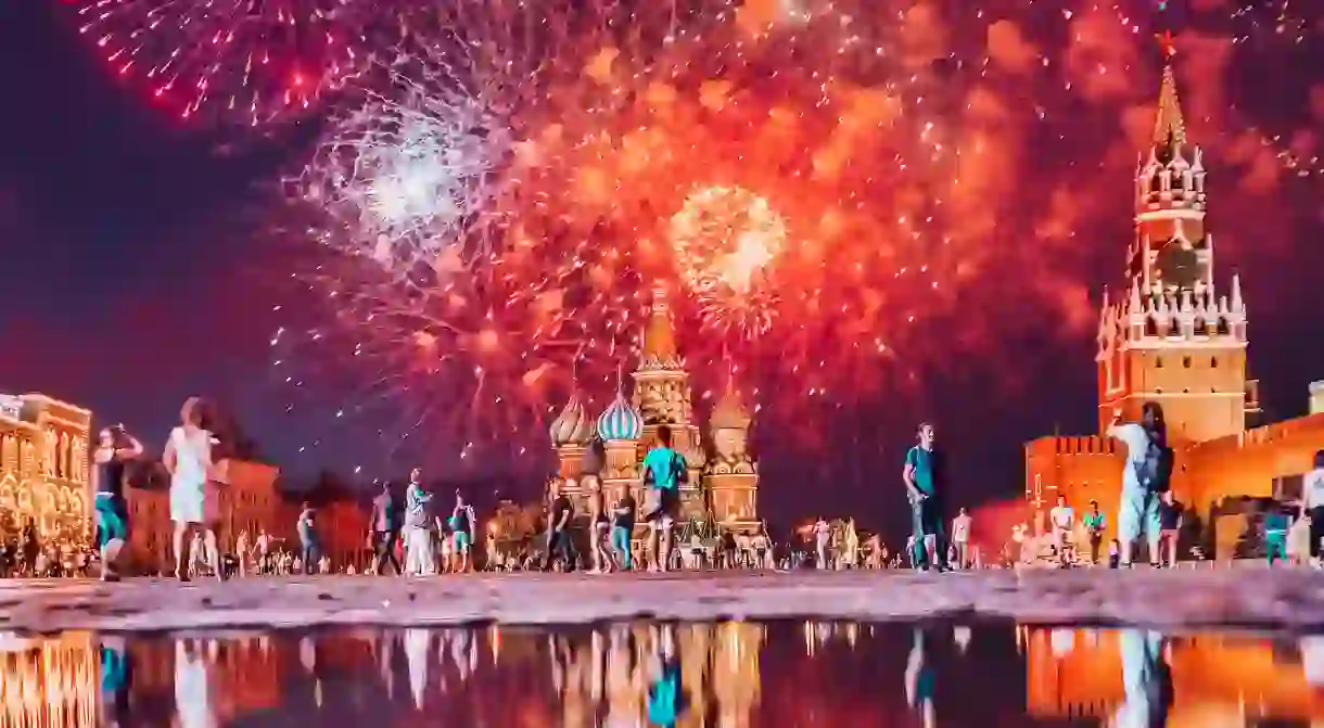 Fireworks in Moscow I