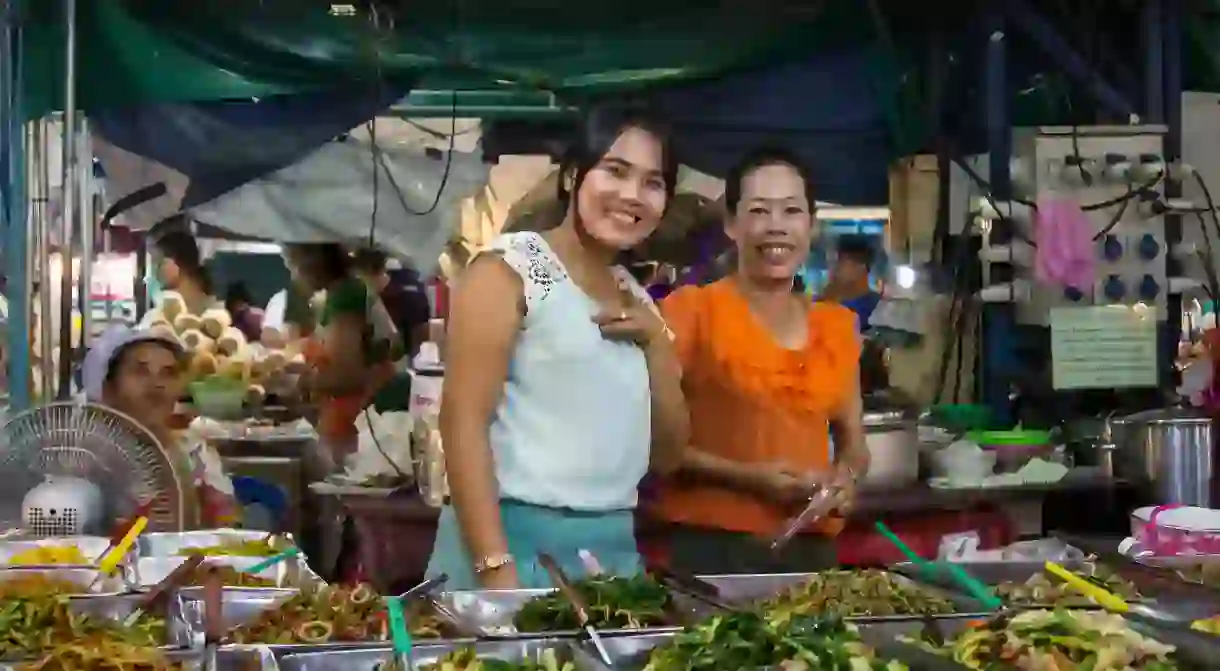 Happy Thai ladies