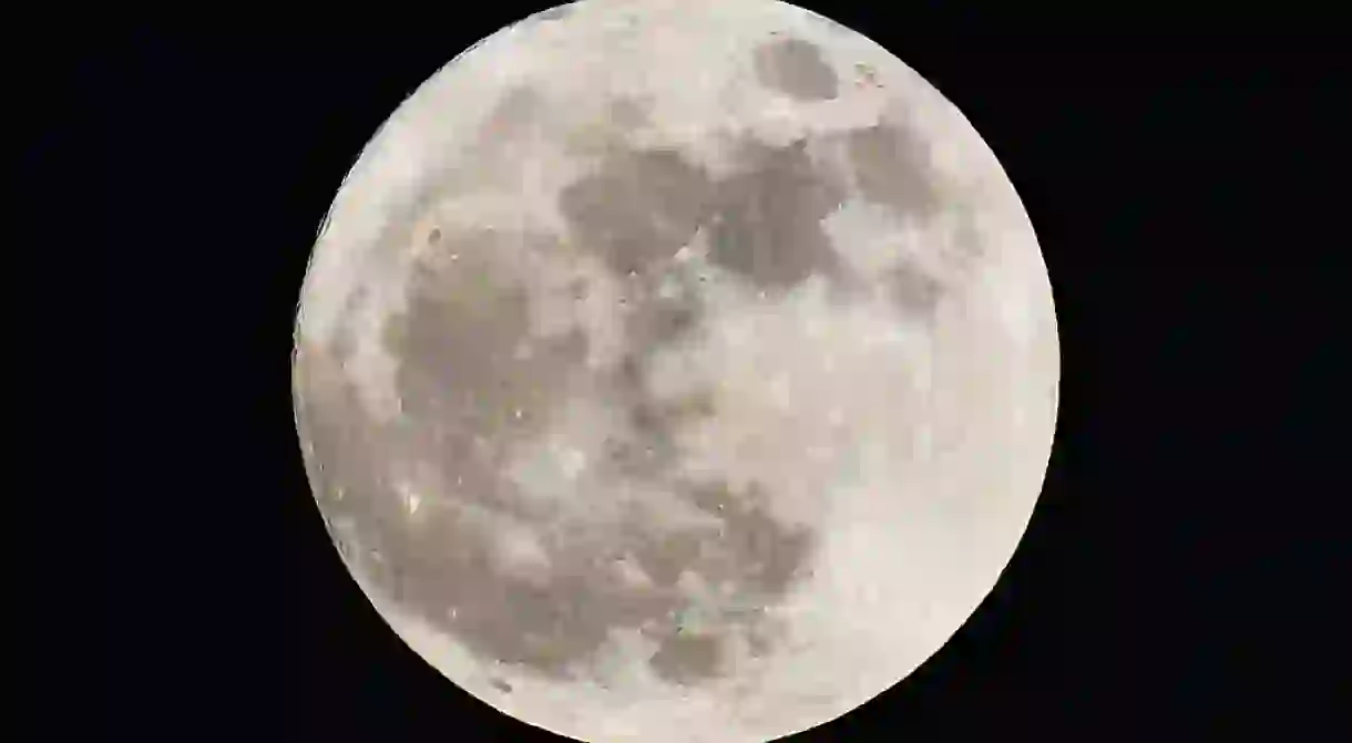 The Full Moon over Taiwan