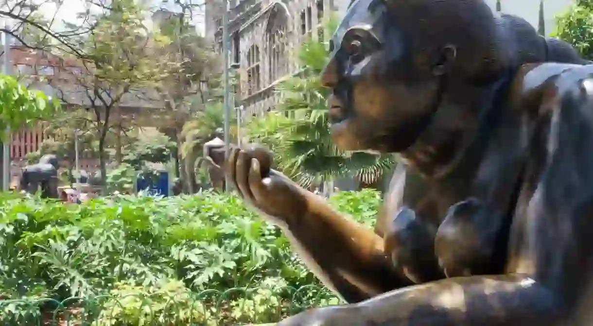 Botero statue in Medellin