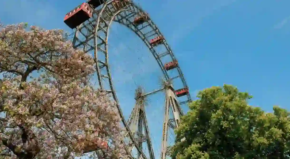 The iconic Ferris wheel, Riesenrad