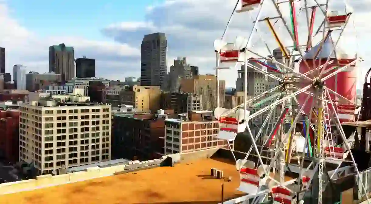 The roof of the City Museum